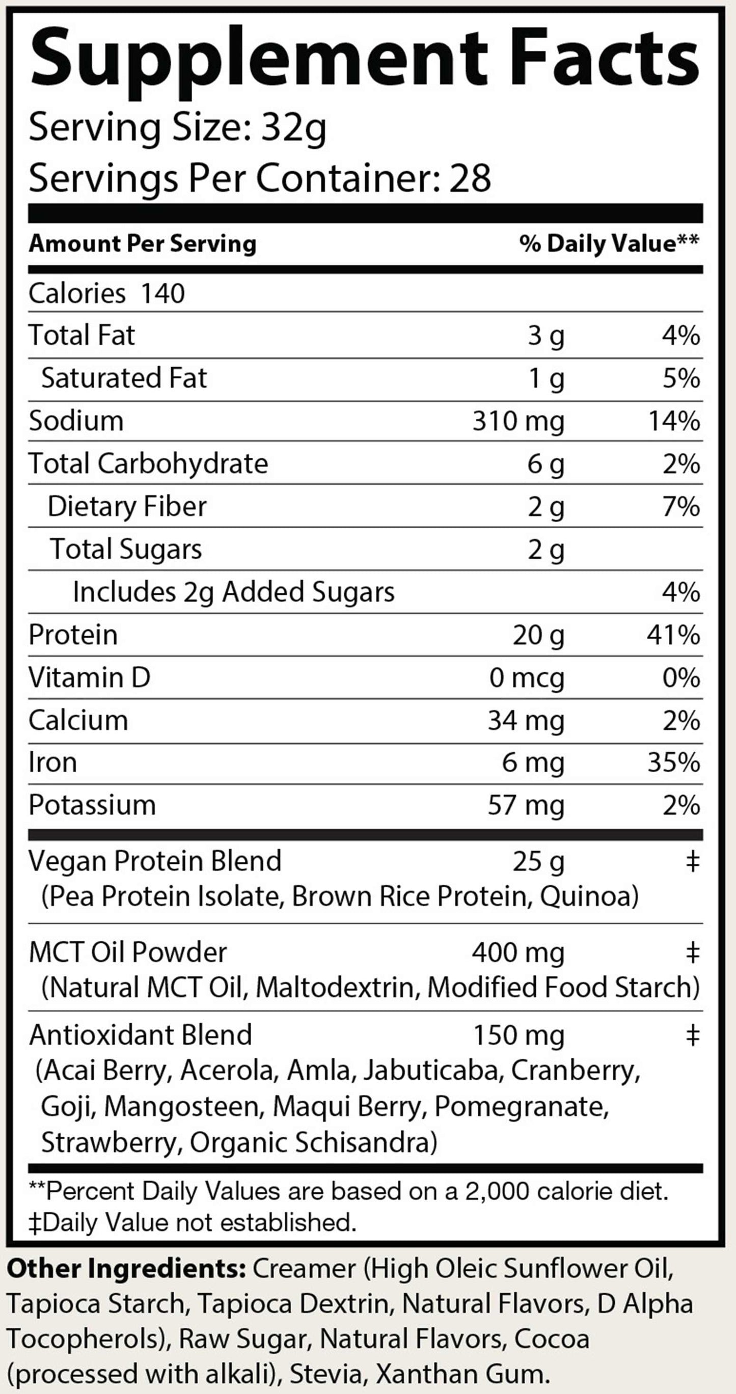 Pure Plant Protein Chocolate